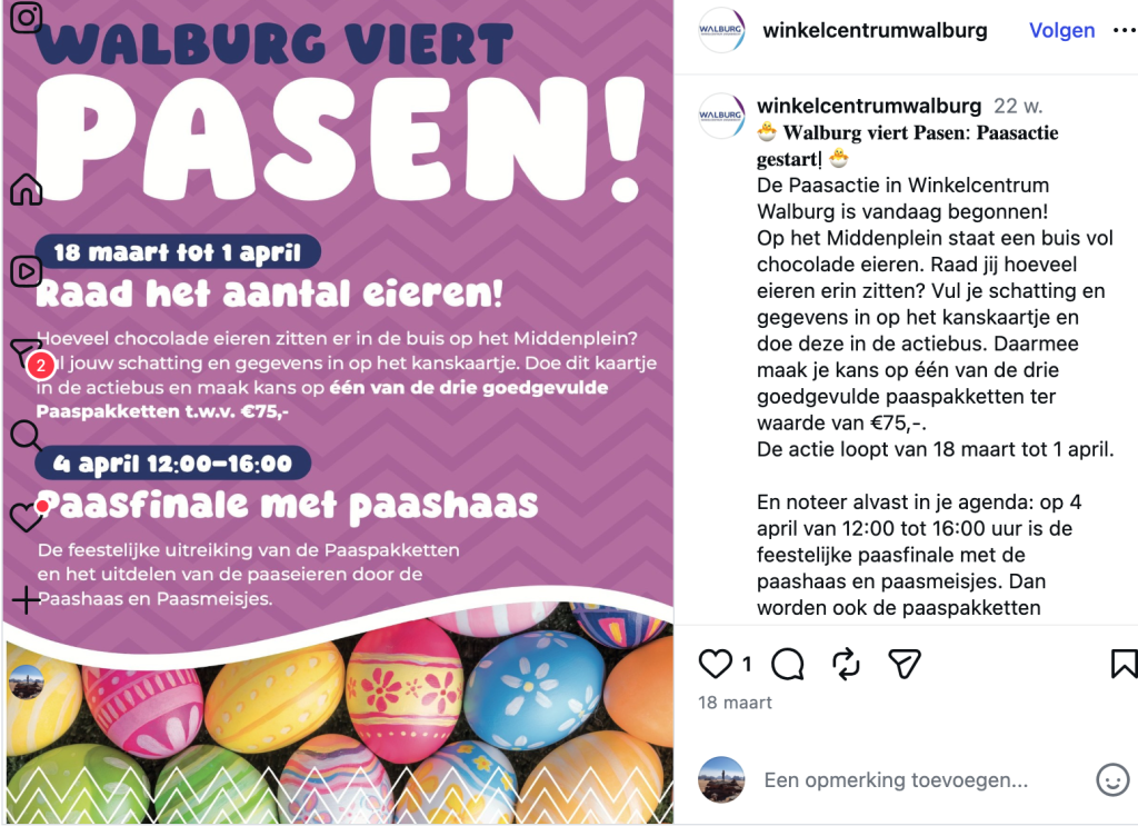 Communicatie acties en events