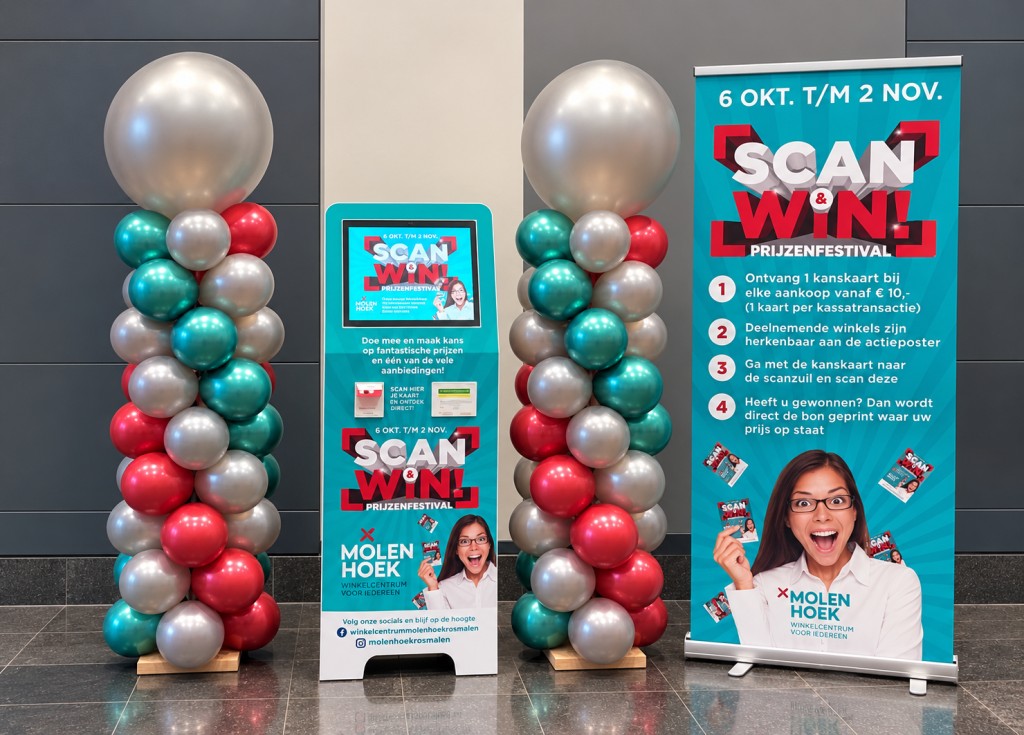 Scan&amp;Win prijzenfestival